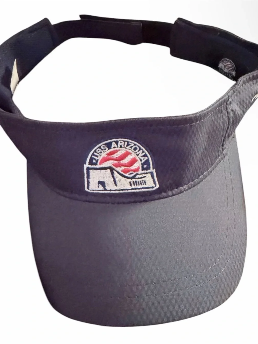 USS‎ Arizona Pacific Historic Parks Visor Pearl Harbor Hawaii NWT Blue